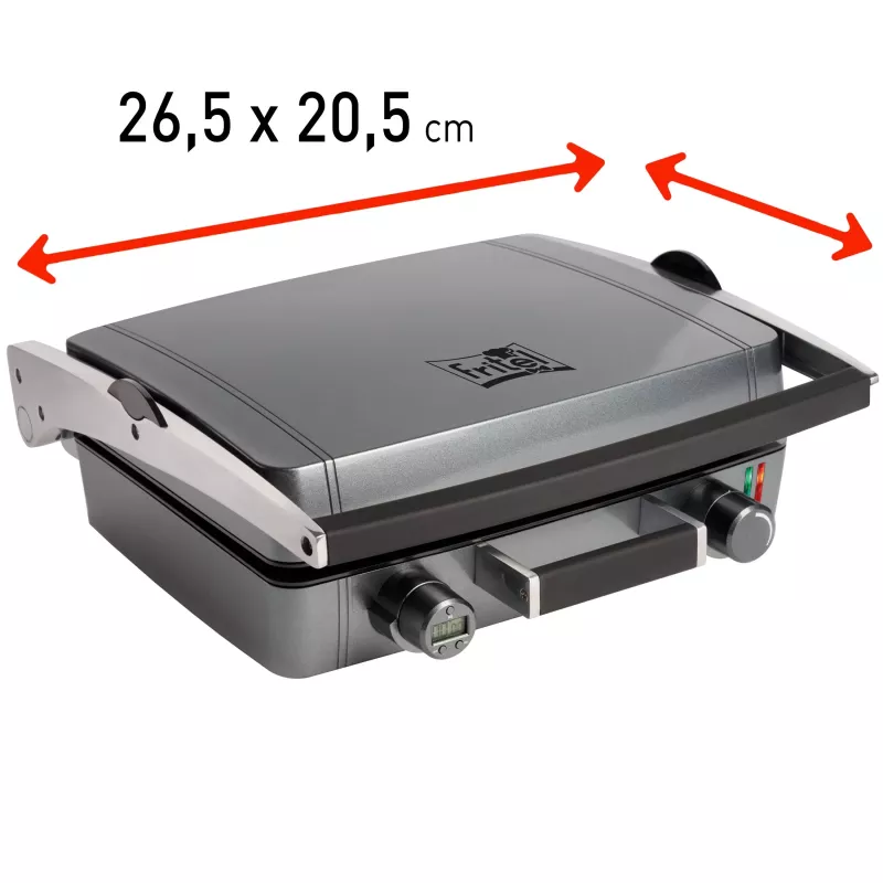FRITEL WaffleTastic CW 3668 Heart Waffle Maker Metallic Anthracite 1600W