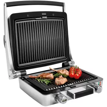 Fritel CW 3627 3-in-1 Kontaktgrils, Sviestmaižu gatavotājs un Vafeļu dzelzs 1600W Nerūsējošais tērauds