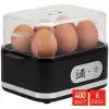 FRITEL Family Egg Cooker 400W Black/Transparent