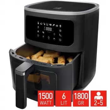 Fritel SnackTastic 7520 Airfryer 6L Black
