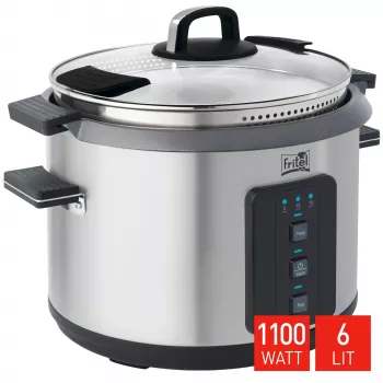 FRITEL Family RC 1377 Rīsu plīts 1.1kW Nerūsējošais tērauds