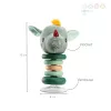 Lilliputiens Suction Cup Rattle Joe the Dragon 6m+