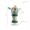 Lilliputiens Suction Cup Rattle Joe the Dragon 6m+