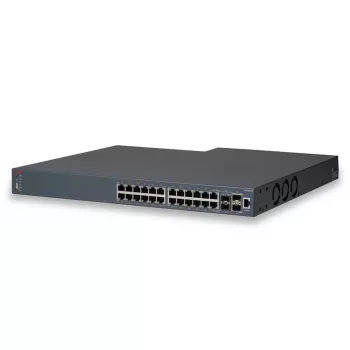 Avaya Ethernet Routing Switch 4826GTS - Slēdzis - L3 - Pārvaldāms - 24 x 10/100/1000 + 2 x koplietojami Gigabit SFP + 2 x SFP+ - Darbvirsmas, Rack montējams