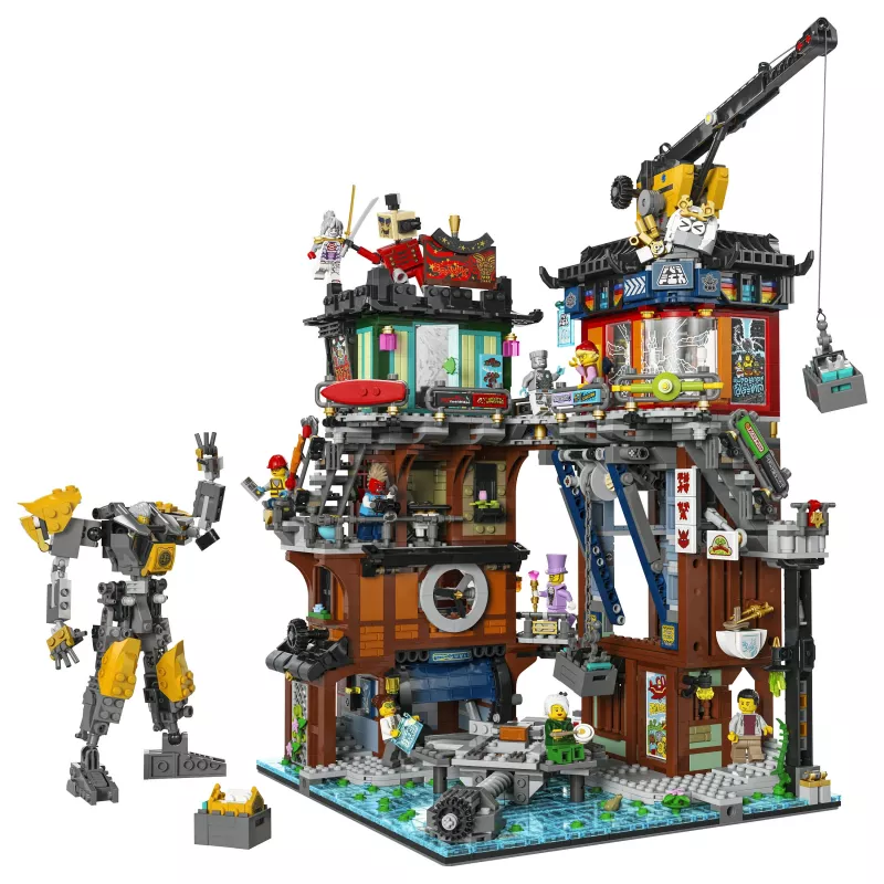 LEGO Ninjago 71837 Pilsētas darbnīcas