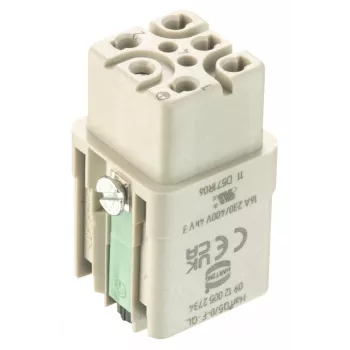 Harting Han Q Female Insert 5+PE Quick Lock 1,5mm²