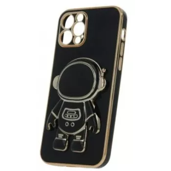 iLike Samsung Galaxy A34 5G Astronaut Case - Caurspīdīgs ar astronauta grafiku, TPU aizmugurējais vāciņš ar statīvu