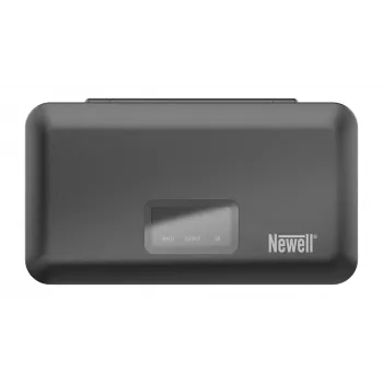 Newell LCD-PB-SD Dual-Channel LCD Battery Charger for Olympus BLS-5