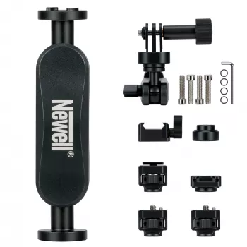 Newell 30-Daļu Action Camera Piederumu Komplekts - Melns