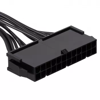 Akyga AK-CA-77 barošanas adaptera kabelis ATX 24 kontaktu (ligzda) uz Lenovo 14 kontaktu (spraudnis), 10 cm