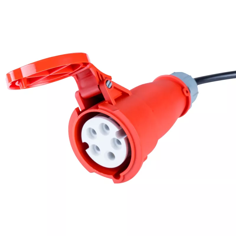 Akyga AK-SC-E06 adapteris CEE 7/7 uz 5 kontaktu 16A