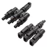 Qoltec MC4 T-Type Branch Connector Set 1000V 30A