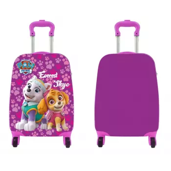 Nickelodeon Paw Patrol on Wheels - Pink Large Children's Travel Suitcase