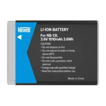Newell Replacement Battery NB-13L for Canon