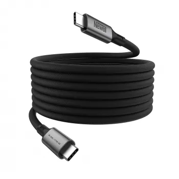 Newell Magnetic USB-C to USB-C 3.2 Gen 2 Cable - 1 m, Graphite