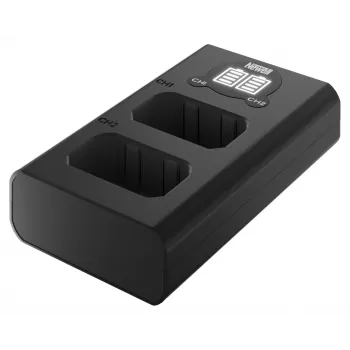 Newell divkanālu USB-C lādētājs DL-USB-C Sony NP-FW50 akumulatoriem