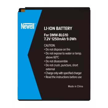 Newell Replacement Battery for Panasonic DMW-BLG10