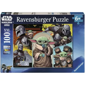 Ravensburger Children's Puzzle Star Wars - The Mandalorian & Grogu (100 Pieces)