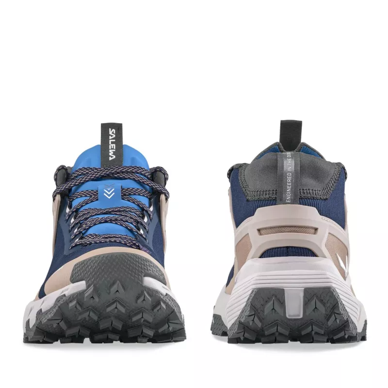 Salewa Pedroc 2 Mid PTX Women's Hiking Shoes - Navy Blazer/Quicksand - UK 6.5 (EU 40)