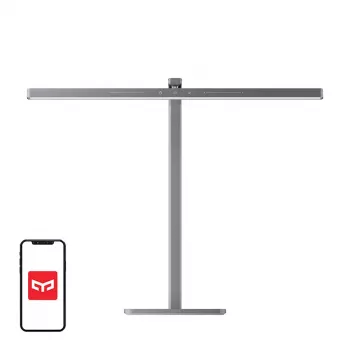 Yeelight D1 Matter Desk Lamp – viedā LED galda lampa ar Matter, HomeKit, Alexa, Google Assistant, 2700K-6500K, 300 lūmeni, CRI 90, 10W