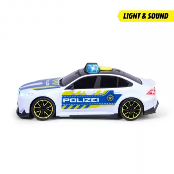 Dickie BMW M5 Police 203714030 1:32 mēroga rotaļu auto ar gaismas un skaņas efektiem