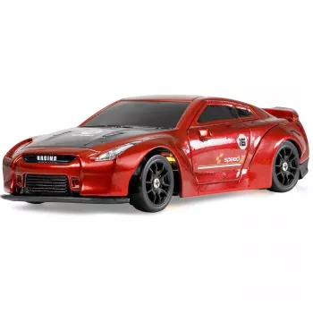 Amewi Drift Sport GTR ar žiroskopu 4WD 1:43 RTR Sarkanā 6+