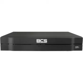 BCS 4-kanālu IP ierakstītājs BCS-L-NVR0401-4KE-4P(2L) ar PoE, 8MP, H.265+