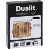 Dualit 00510 Sviestmaižu turētājs tosterim – Nerūsējošais tērauds, melns rokturis, pāris