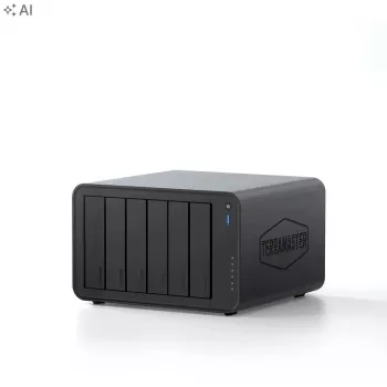 TerraMaster F6-425PRO NAS failu serveris, 6 kodolu, 8GB DDR5 RAM, bez diskiem