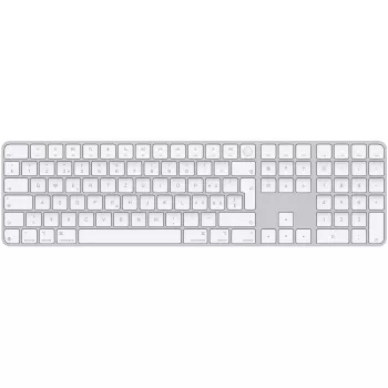 Apple Magic Keyboard ar Touch ID un ciparu bloku - Sudraba - US English