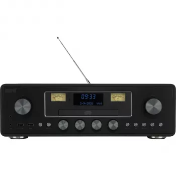 IMPERIAL DABMAN 280 CD DAB+ FM Stereo Radio ar Bluetooth 5.4, CD atskaņotāju, USB, Melns