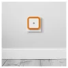 ENTAC Night Light 0,5W Square Warm White Orange Dusk Sensor