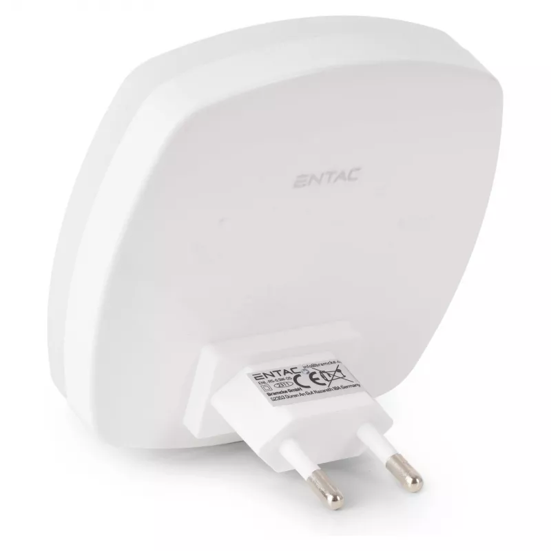 ENTAC Night Light 0,5W Square Warm White with Dusk-to-Dawn Sensor