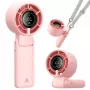 AEL Aecooly Halo 02 Pārnēsājamais Rokas Ventilators, Rozā