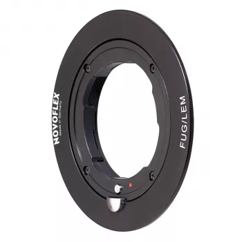 Novoflex FUG/LEM Leica M objektīva adapteris Fujifilm GFX kamerām, melns