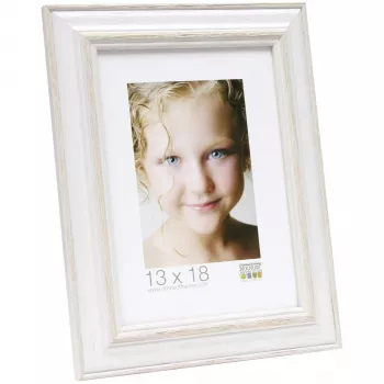 Deknudt S221H1 Foto Rāmis A4 21x29.7 cm MDF Koka Balts Bēšs Atgriezenisks