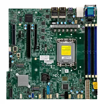 Supermicro MBD-X13SCH-LN4F-O Micro-ATX plate, LGA1700, Intel C266, DDR5, 4x 1GbE, IPMI