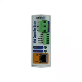 2N 9137410E ārējais IP relejs, 1 izeja, balts
