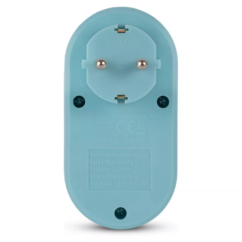 ENTAC Socket Adapter ar 2x USB-A Zils