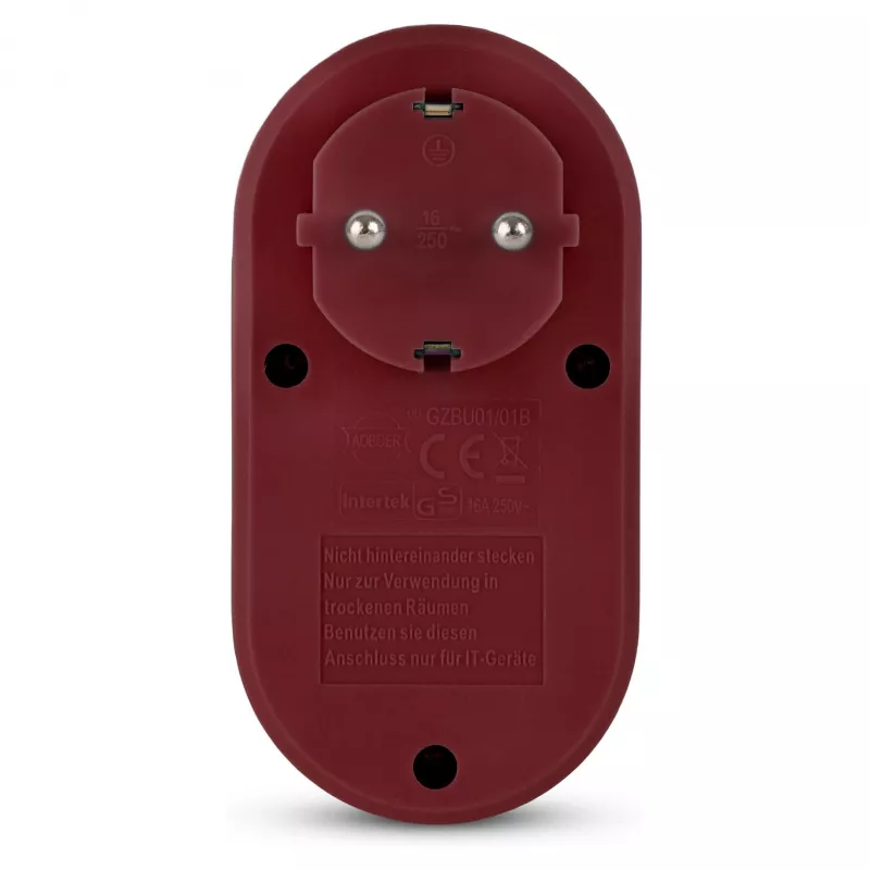 ENTAC sienas spraudņa adapteris ar 2x USB-A bordo