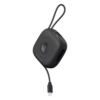 Charmast Powerbank W1205 10000mAh Black with Wireless Charging