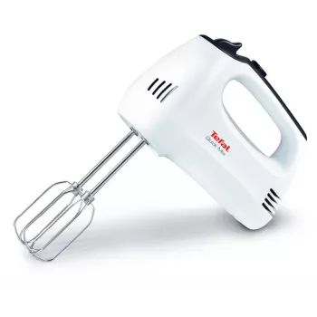 TEFAL HT3101 QuickMix rokas mikseris, 300 W, 5 ātrumi, Turbo, balts