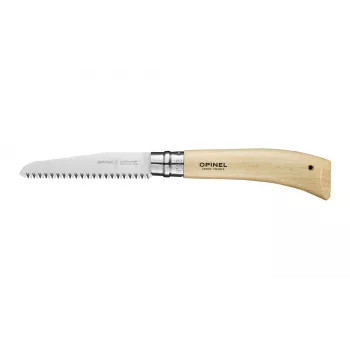 OPINEL No. 12 Saliekamais zāģis ar 120 mm asmeni, oglekļa tērauds, dižskābarža rokturis