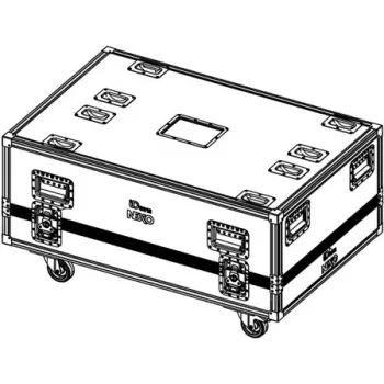 NEXO IDT-2CASE312 Flight Case 2x IDS312 zemfrekvenču skaļruņiem