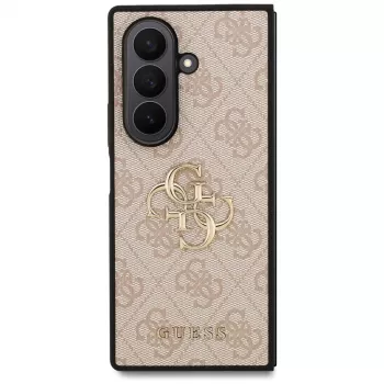 Guess Big 4G Logo Classic Maciņš Samsung Galaxy Z Fold7, Rozā