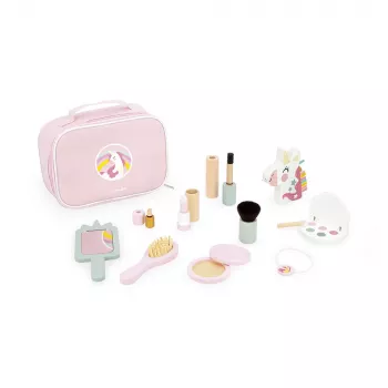 Janod Little Miss Unicorn Skaistumkopšanas komplekts ar 10 aksesuāriem 3+