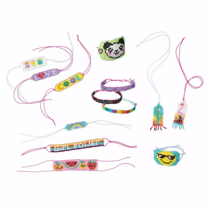 Janod Bead Loom Jewelry Making Kit for Kids 8+