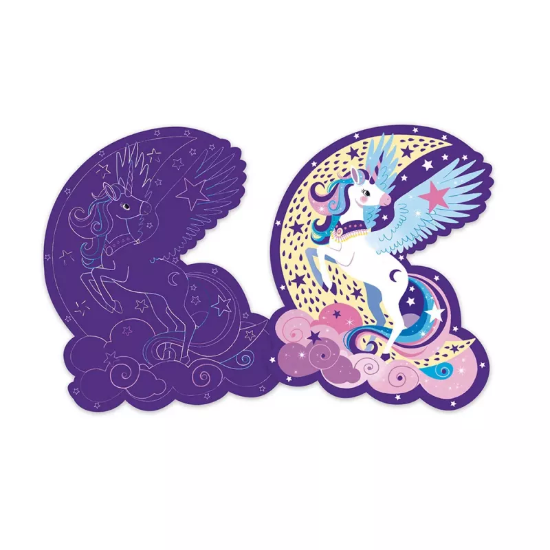 Janod Creative Craft Kit 10 Unicorn Decorations 5+
