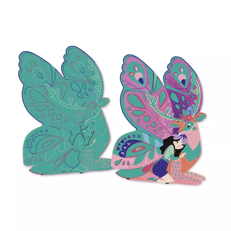Janod Multi-Activity Creative Kit 11 Decorations Magic Fairies 5+