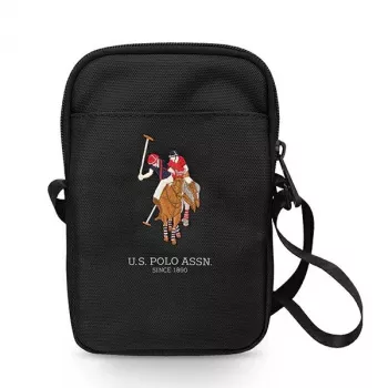 U.S. POLO ASSN. US Polo Pouch Bag USPBPUGFLBK Melns